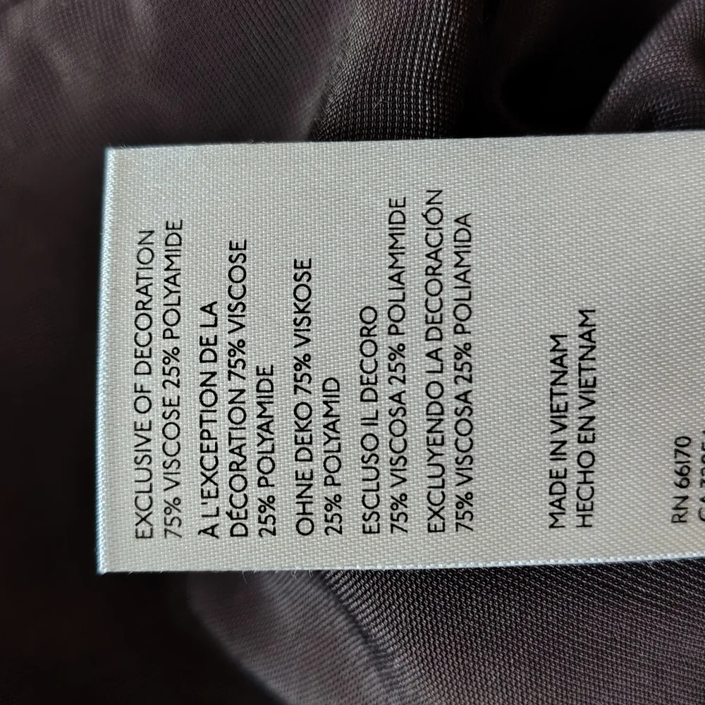 Elegant Chocolate Brown Velvet Women's Top - Picture 8 of 10